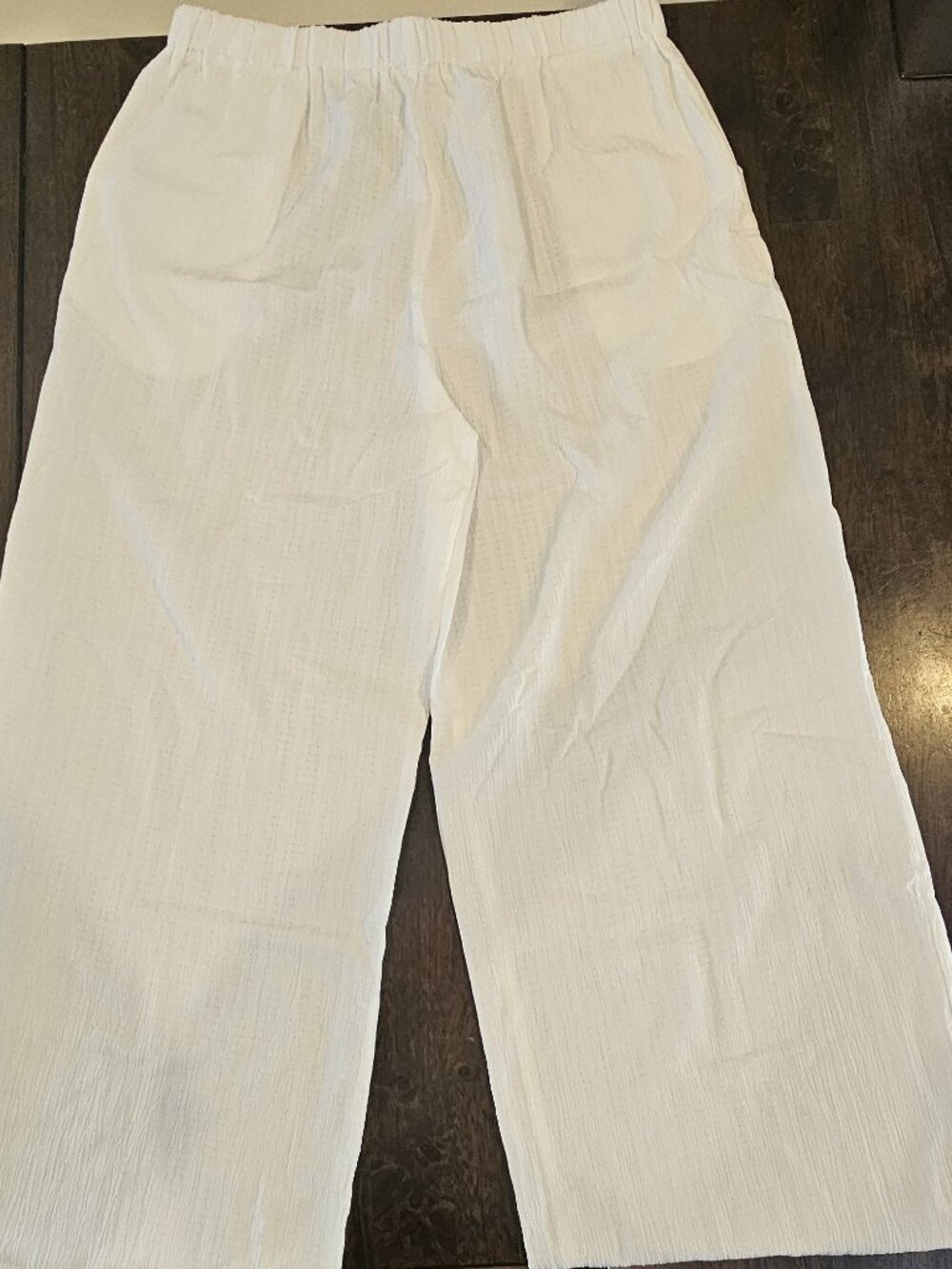 Women's Wide Leg Summer Pants with Drawstring and pockets